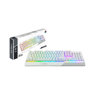 Геймерська клавіатура MSI Vigor GK30 WHITE UA, білий