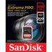Карта пам'яті SanDisk SD 256GB C10 UHS-I U3 R200/W140MB/s Extreme Pro V30 Карта пам'яті SanDisk SD 256GB C10 UHS-I U3 R200/W140MB/s Extreme Pro V30