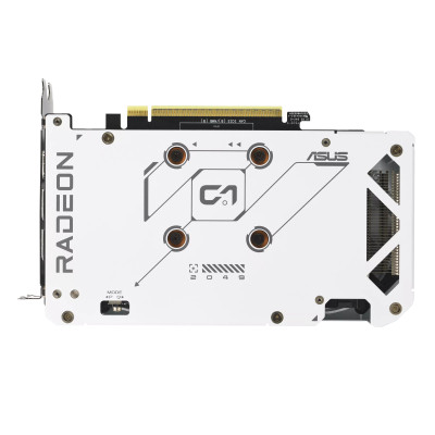 Вiдеокарта ASUS Radeon RX 9060 XT 16GB GDDR6 OC DUAL-RX9060XT-16G-WHITE білий