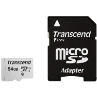 Карта пам'яті Transcend microSD   64GB C10 UHS-I U1 High Endurance (85TB)
