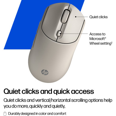 Миша HP 400 Quiet, WL/BT, maple Миша HP 400 Quiet, WL/BT, maple