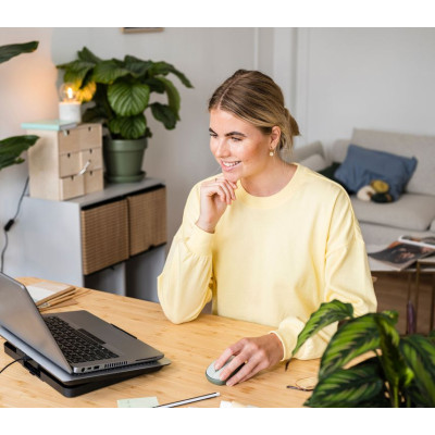 Миша Trust Yvi+ Silent ECO, WL, зелений