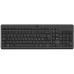 Клавіатура мембранна HP 220, 104key, WL, EN/UK, чорний