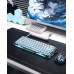 Клавіатура магнітна GravaStar Mercury V60 60keys, UFO Magnetic Gaming, 8K, USB-A, RGB, Sliver Frost