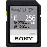 Карта пам'яті Sony SDXC  256GB C10 UHS-II U3 V60 R270/W120MB/s Entry