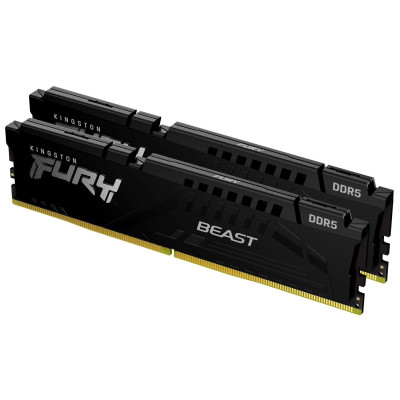 Пам'ять ПК Kingston DDR5 32GB KIT (16GBx2) 6000 FURY Beast  EXPO
