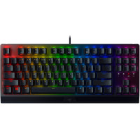 Клавіатура механічна Razer BlackWidow V3 TKL 87key, Green Switch, USB-A, EN/RU, RGB, чорний