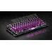 Клавіатура магнітна GravaStar Mercury V75 Lite 75keys, Blackcore, USB-A, Transparent Black