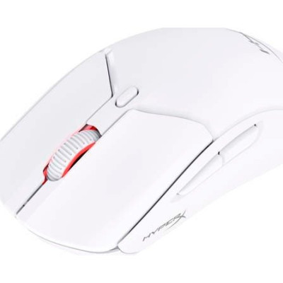 Миша HyperX Pulsefire Haste 2, RGB, USB-A/WL/BT, білий