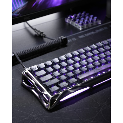 Клавіатура магнітна GravaStar Mercury V60 60keys, UFO Magnetic Gaming, 8K, USB-A, RGB, Gunmetal Smok Клавіатура магнітна GravaStar Mercury V60 60keys, UFO Magnetic Gaming, 8K, USB-A, RGB, Gunmetal Smok