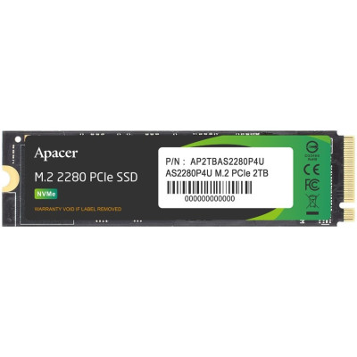 Накопичувач SSD Apacer M.2 2TB  PCIe 3.0 P4U