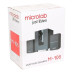 Акустична система MICROLAB M-106 2.1, 10W, mini-jack, чорний