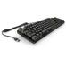 Клавіатура механічна HP Pavilion Gaming 550, 104key, Red Hybrid Switch, USB-A, EN/RU, RGB, чорний