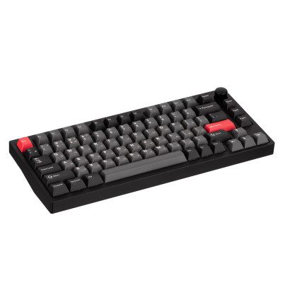 Клавіатура механічна Lemokey P1 Pro 84Key, Keychron Super Banana, WL/BT/USB-A, QMK/VIA, Hot-Swap, EN/UKR, RGB, Knob, Carbon Black Клавіатура механічна Lemokey P1 Pro 84Key, Keychron Super Banana, WL/BT/USB-A, QMK/VIA, Hot-Swap, EN/UKR, RGB, Knob, Carbon Black
