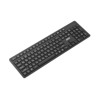 Комплект клавіатура та миша 2E MK420 WL, EN/UK, чорний