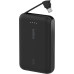 Акумулятор портативний літій-іонний Power Bank Belkin 10000мА·год, 20Вт, з інтегрованим кабелем USB-C, чорний Акумулятор портативний літій-іонний Power Bank Belkin 10000мА·год, 20Вт, з інтегрованим кабелем USB-C, чорний