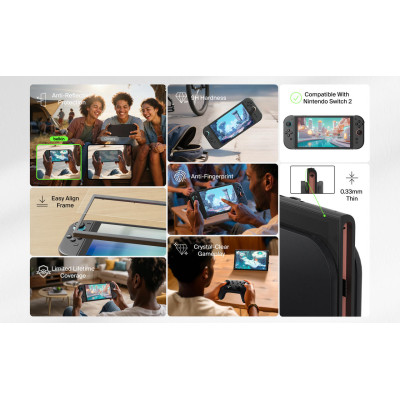 Захисне скло Belkin для Nintendo Switch 2 Anti-Reflective