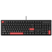 Клавіатура механічна Lemokey X3 104Key, Keychron Red, USB-A, QMK/VIA, Hot-Swap, EN/UKR, RGB, чорний Клавіатура механічна Lemokey X3 104Key, Keychron Red, USB-A, QMK/VIA, Hot-Swap, EN/UKR, RGB, чорний