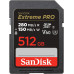Карта пам'яті SanDisk SD 512GB C10 UHS-II U3 R280/W150MB/s Extreme Pro V60 Карта пам'яті SanDisk SD 512GB C10 UHS-II U3 R280/W150MB/s Extreme Pro V60
