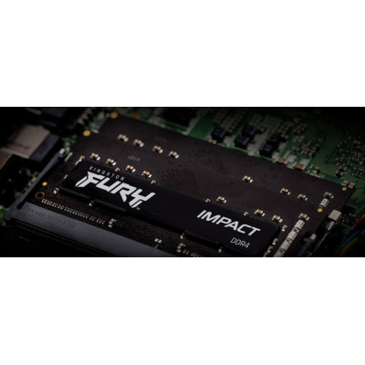 Пам'ять ноутбука Kingston DDR4 16GB KIT (8GBx2) 3200 FURY Impact