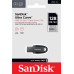 Накопичувач SanDisk 32GB USB 3.2 Type-A Ultra Curve Чорний Накопичувач SanDisk 32GB USB 3.2 Type-A Ultra Curve Чорний