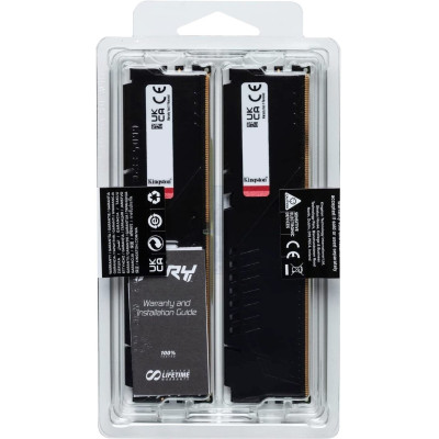 Пам'ять ПК Kingston DDR5 64GB KIT (32GBx2) 6000 FURY Beast EXPO