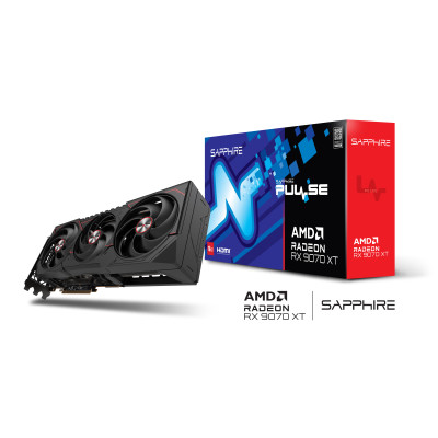 Відеокарта SAPPHIRE Radeon RX 9070 XT 16GB GDDR6 PULSE GAMING OC