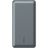 Акумулятор портативний літій-іонний Power Bank Belkin 10000мА·год, 15Вт, 2хUSB-A/USB-C, cірий Акумулятор портативний літій-іонний Power Bank Belkin 10000мА·год, 15Вт, 2хUSB-A/USB-C, cірий