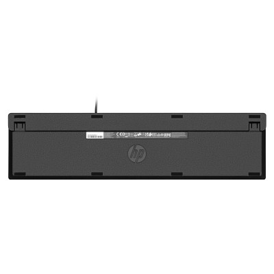 Клавіатура мембранна HP 320K, 109key, USB-A, EN/UK, чорний Клавіатура мембранна HP 320K, 109key, USB-A, EN/UK, чорний