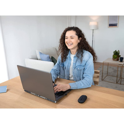 Миша Trust Puck Rechargeable,  Ultra-Thin,  BT/WL,  Silent,  чорний