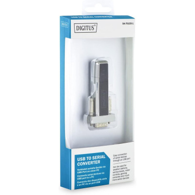Адаптер DIGITUS USB 1.1 to RS232, чорний