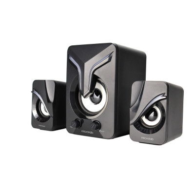 Акустична система MICROLAB U-270 2.1, 11W, USB, LED, чорний Акустична система MICROLAB U-270 2.1, 11W, USB, LED, чорний