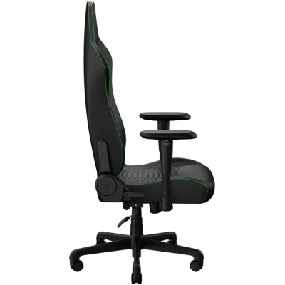 Крісло Razer Iskur V2 X NewGen, EPU шкіра з CoolTouch™, 2D-Armrests, чорно-зелений