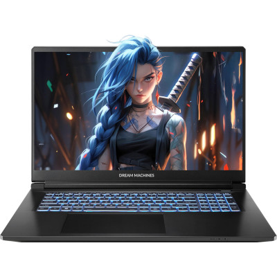 Ноутбук Dream Machines RG5050-17 17.3FHD IPS, Intel i5-13420H, 16GB, F512GB, NVD5050-8, DOS, чорний