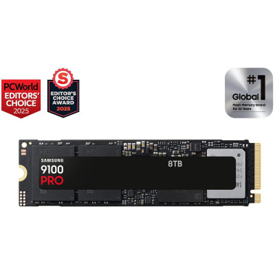 Накопичувач SSD Samsung M.2 8TB PCIe 5.0 9100PRO Накопичувач SSD Samsung M.2 8TB PCIe 5.0 9100PRO