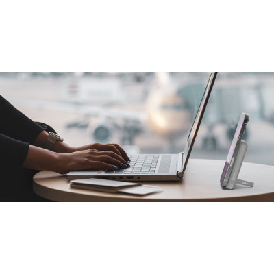 Акумулятор портативний літій-іонний Power Bank Belkin 5000мА·год, 7.5Вт, Magnetic, білий