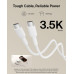 Акумулятор портативний літій-іонний Power Bank Belkin 5000мА·год, 15Вт/Qi2 7.5Вт, Slim Magnetic Ring, пісочний