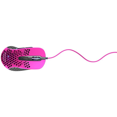 Миша Xtrfy M4, USB-A, RGB, рожевий Миша Xtrfy M4, USB-A, RGB, рожевий