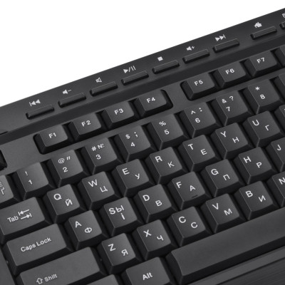 Комплект клавіатура та миша 2E MK410 WL, EN/UK/RU, чорний Комплект клавіатура та миша 2E MK410 WL, EN/UK/RU, чорний