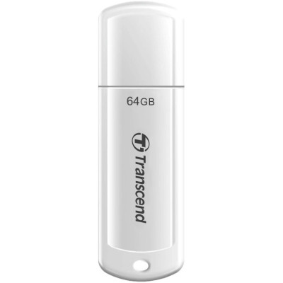 Накопичувач Transcend 64GB USB 3.1 Type-A JetFlash 730 Білий Накопичувач Transcend 64GB USB 3.1 Type-A JetFlash 730 Білий