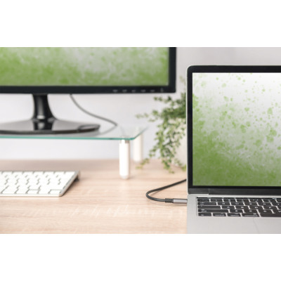 Адаптер DIGITUS USB-C - HDMA UHD 4K, M/M, 1.8м Адаптер DIGITUS USB-C - HDMA UHD 4K, M/M, 1.8м
