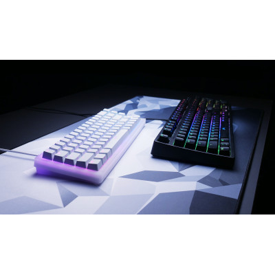 Клавіатура механічна Xtrfy K5 68Key, Kailh Red, USB-A, EN/UA, Hot-swap, RGB, біла