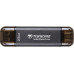 Портативный SSD Transcend  256GB USB 3.1 Gen 2 Type-A + Type-C ESD310 Чорний