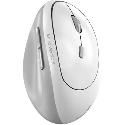 Миша Genius Ergo 8350S, Silent, AI, WL/BT, біло-сірий