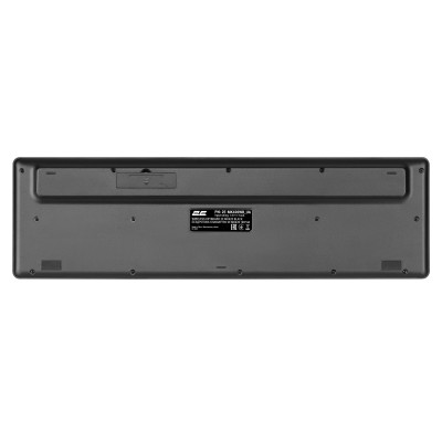 Комплект клавіатура та миша 2E MK420 WL, EN/UK, чорний