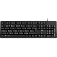Клавіатура мембранна 2E KS131 104key, USB-A, EN/UK, чорний