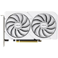 Вiдеокарта ASUS Radeon RX 9060 XT 16GB GDDR6 OC DUAL-RX9060XT-16G-WHITE білий