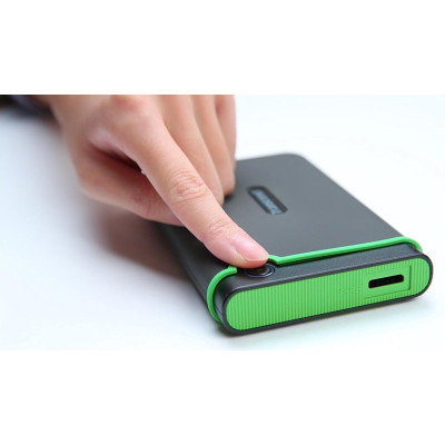 Портативний жорсткий диск Transcend 2TB USB 3.1 StoreJet 25M3 Сірий