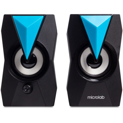 Акустична система MICROLAB B-22 2.0, USB, mini-jack, чорний