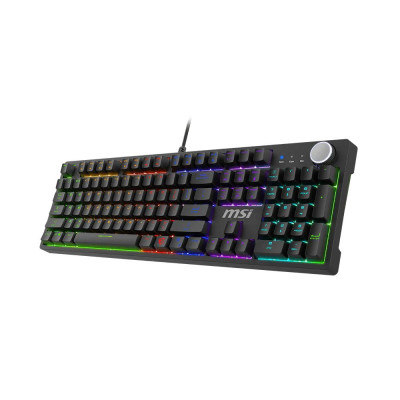 Клавіатура механічна MSI FORGE GK320 RED UA, чорний
